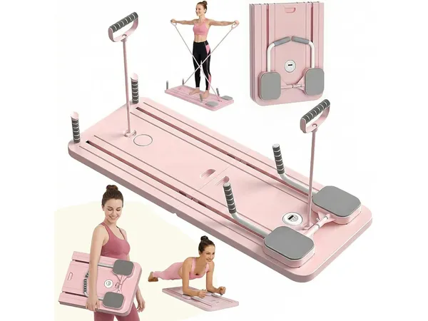 Saha Planche Pilates Reformer avec bandes et poignées